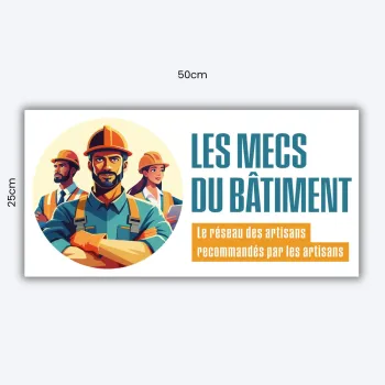 Autocollant 50x25